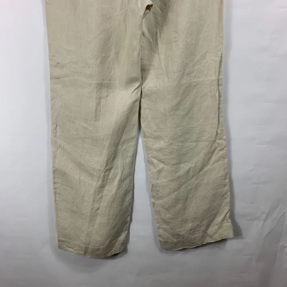 Willi Smith Women's Khaki Wide Leg Pants size 8 - Picture 6 of 6